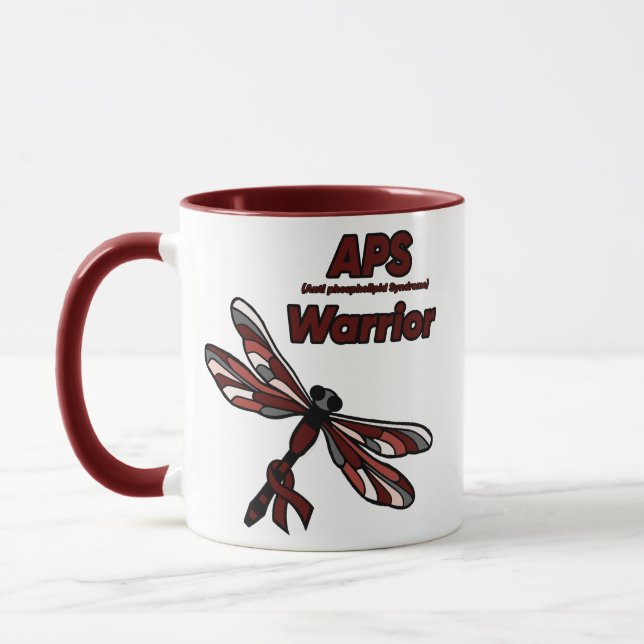 Taza Dragonfly/Warrior...APS Mug (Izquierda)
