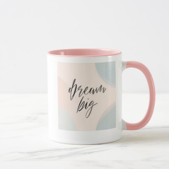 Taza Dream Big Inspirational Art (Derecha)