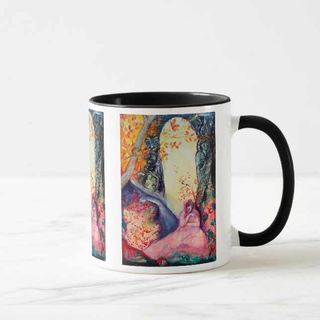 Taza DREAM GOLDEN / Jardín Zen de Meditación Yoga (Derecha)