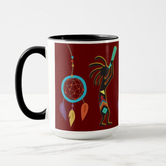 Taza Dreamcatchers Kokopelli (Izquierda)