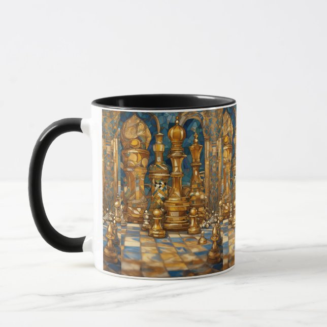 Taza Dreamy Chess-Themed Mug (Izquierda)