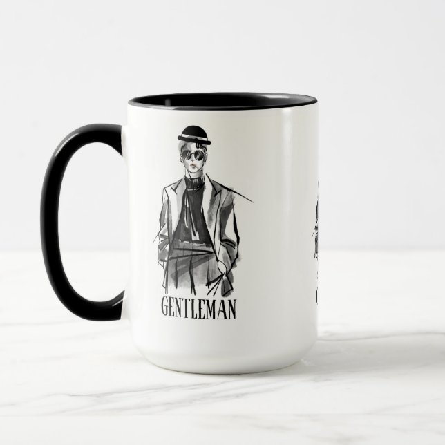 Taza Dreamy Watercolor Tattoo Mug (Izquierda)