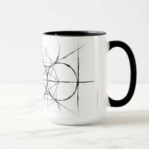 Taza Drinkware del cubo de Metatron sagrado artístico