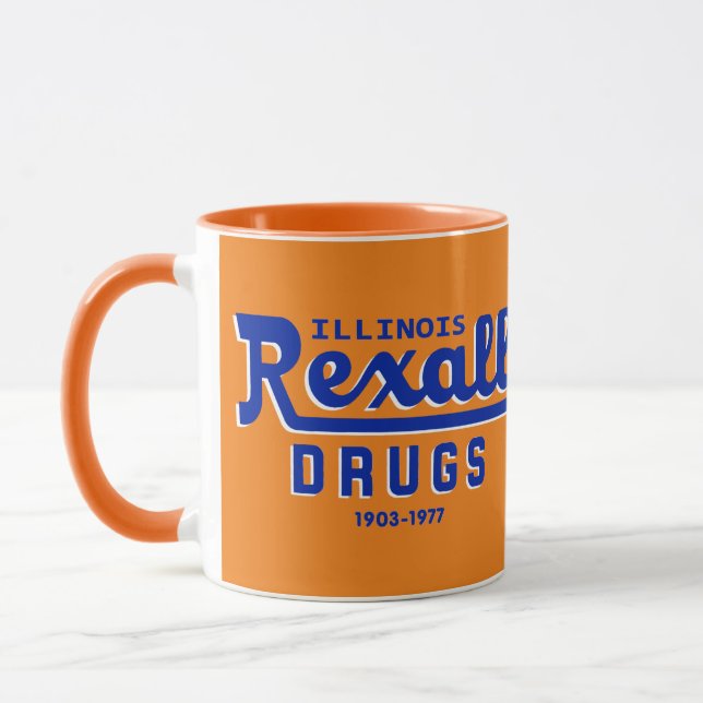Taza Drogas rexall de Illinois - 1903-1977 (Izquierda)