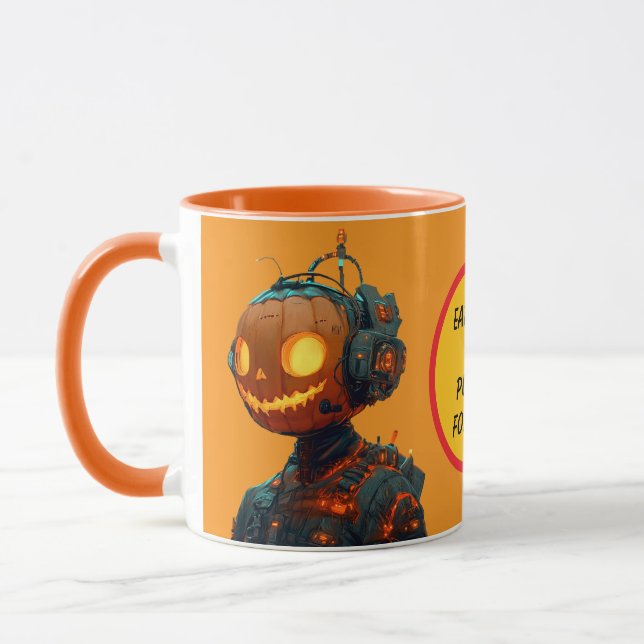 Taza Droid de Calabaza (Izquierda)