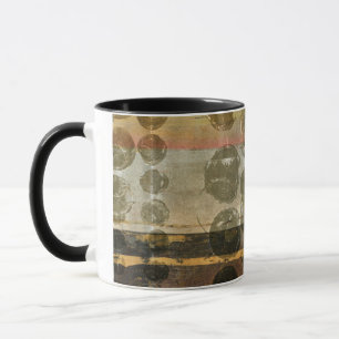 Taza Dropletas verdes circulares