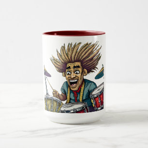 Taza Drummer Combo Mug
