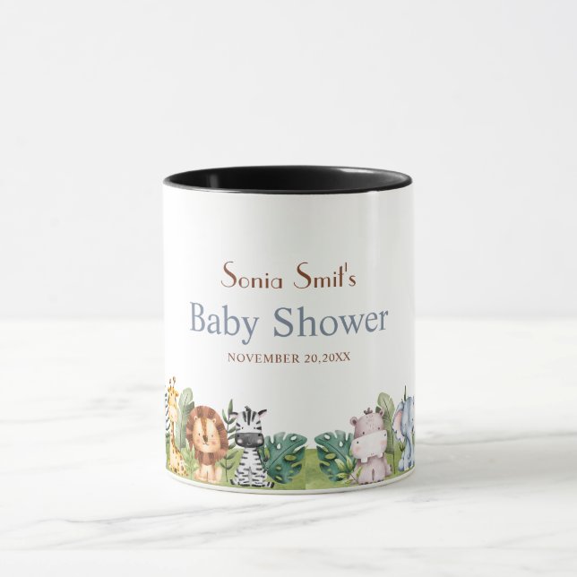 Taza Ducha de bebe en la selva Safari (Centro)