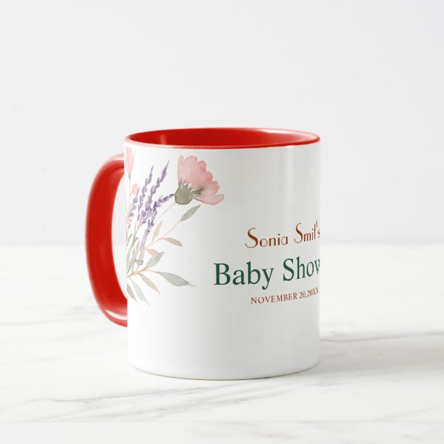 Taza Ducha Jungle Floral Baby (Anverso izquierdo)