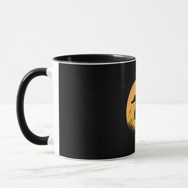 Taza Duck Easy Halloween Outfit Mallard Dipper Moon (Izquierda)