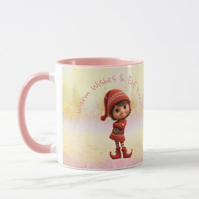 Taza Duende Encantado | Navidad del Polo Norte (Izquierda)