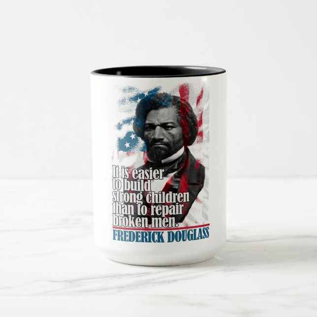 Taza DUGLASS FREDERICK - Niños fuertes (Centro)