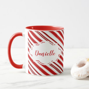Taza Dulce de menta raya personalizada