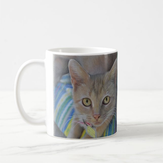 Taza dulce del gatito (Izquierda)