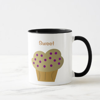 Taza dulce del mollete
