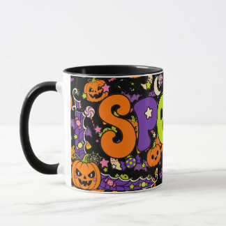 Taza Dulce Fantasma Espeluznante Halloween