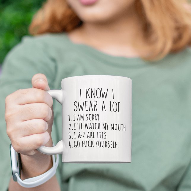 Taza Dulce regalo de Chiste de marido sé que me pongo m (Subido por el creador)