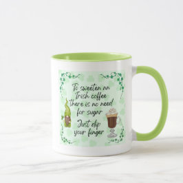 Taza Dulce un café irlandés.