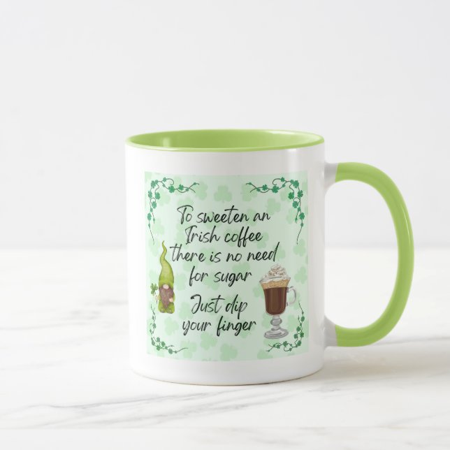 Taza Dulce un café irlandés. (Derecha)