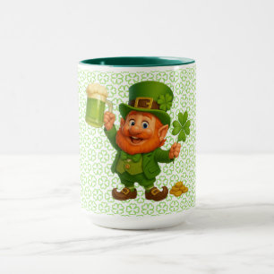Taza Dulce y caprichoso duende día de San Patricio