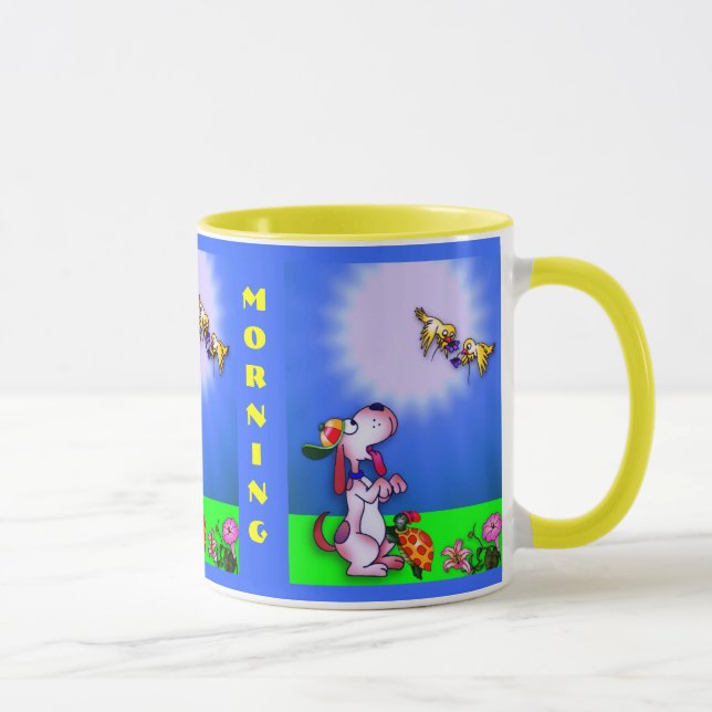 Taza Dulces amigos BUENA MAÑANA Mug (Derecha)