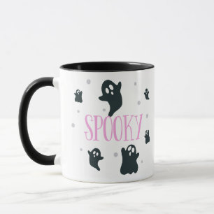 Taza Dulces Fantasmas Super Tiernos Halloween