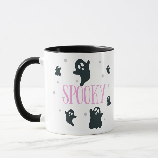 Taza Dulces Fantasmas Super Tiernos Halloween (Izquierda)