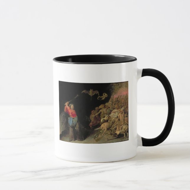 Taza Dulle Griet que ataca infierno (Derecha)