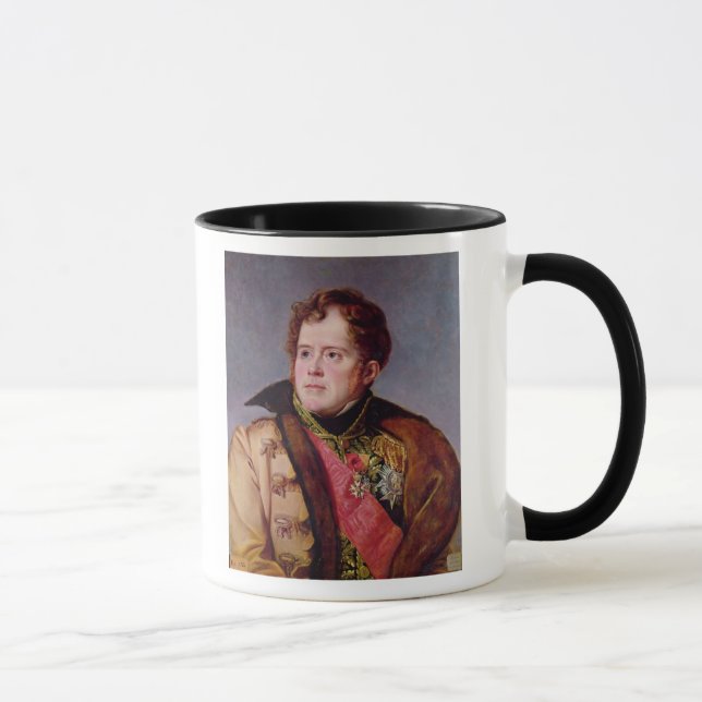 Taza Duque de Michel Ney del mariscal de Elchingen, (Derecha)