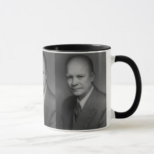 Taza Dwight D. Eiserhower Portrait