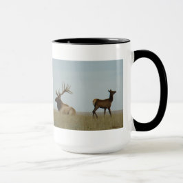 Taza E5 Alce Toro y Cría