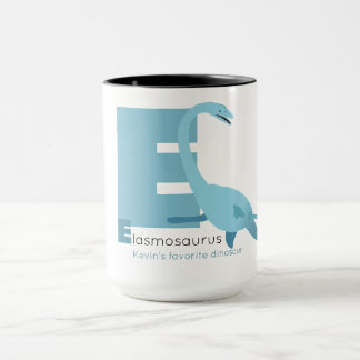 Taza E como Elasmosaurus Mug
