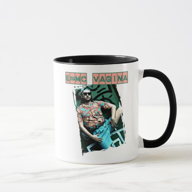 Taza e=mcvagina (Derecha)