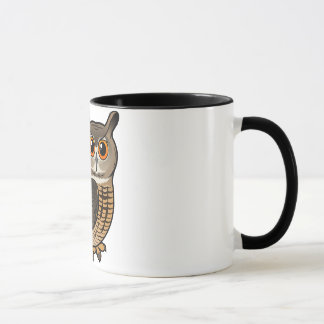 Taza Eagle-Búho eurasiático