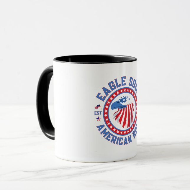 Taza Eagle Soul American Roll 4th of July Celebration (Anverso izquierdo)