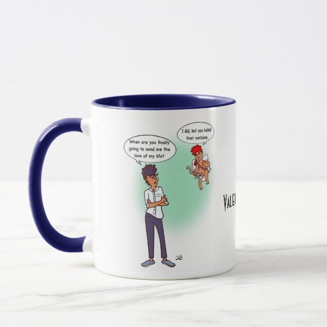 Taza Earlobes El día de San Valentín Combo (Izquierda)