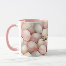 Taza Easter Peach Pink Eggs