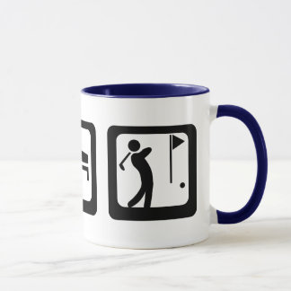 Taza Eat Sleep Golf