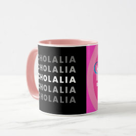 Taza Echolalia Rainbow Infinity Coffee Mug