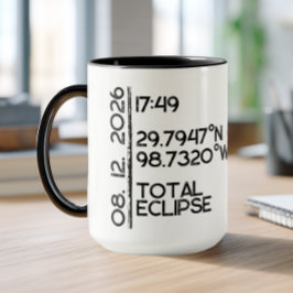 Taza Eclipse personalizado 2026