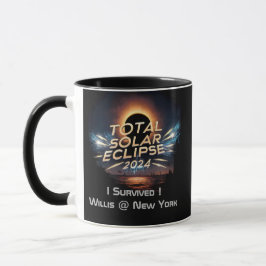 Taza Eclipse solar total 2024 Mug para Star Gazers