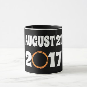 Taza Eclipse solar total 21 de agosto de 2017