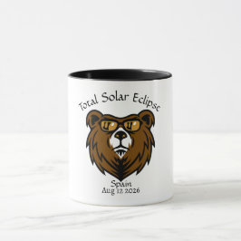 Taza Eclipse solar total España 2026 Personalizado