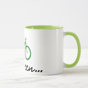 Taza Ecologar - Café en bicicleta