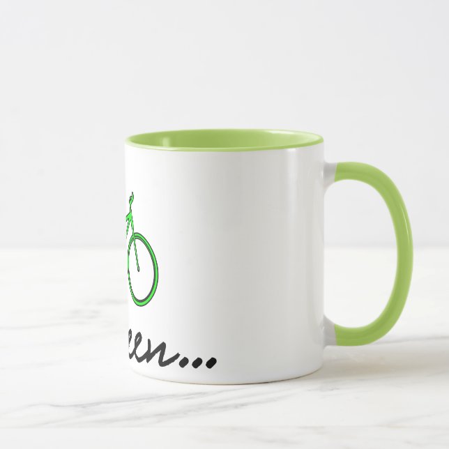 Taza Ecologar - Café en bicicleta (Derecha)