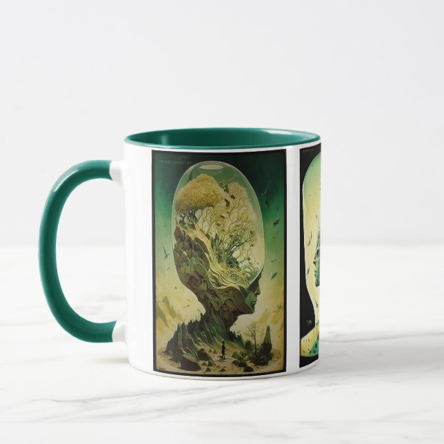 Taza 'Ecosistema de Terrario' (Izquierda)