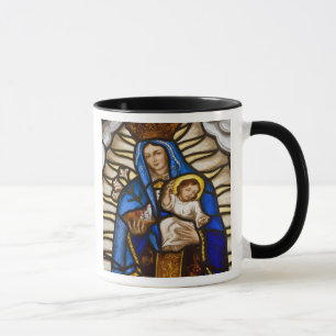 Taza Ecuador, Quito. Estatua de la Virgen alada