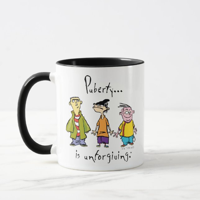 Taza Ed, Edd, n Eddy - La Pubertad Es Inindulgente (Izquierda)