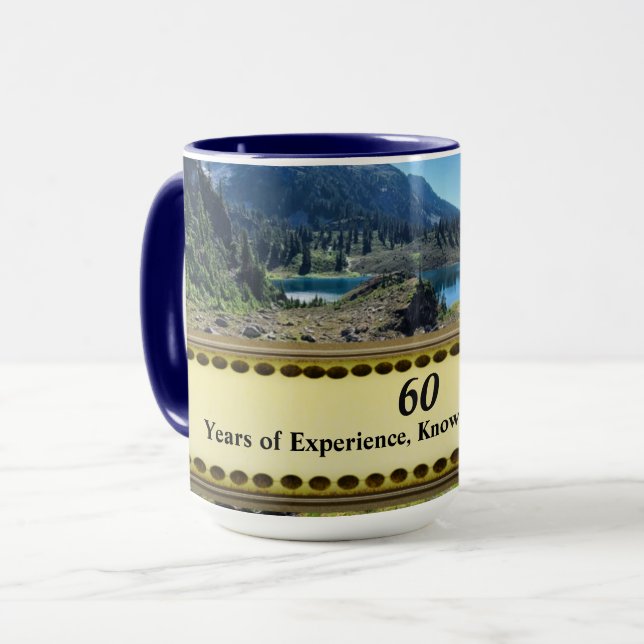 Taza Edad Años de experiencia Naturaleza Mug (Anverso izquierdo)