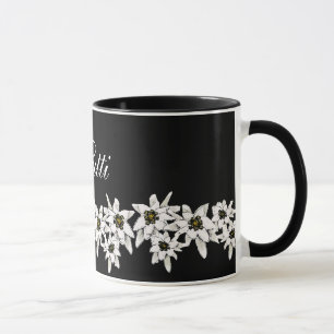 Taza Edelweiss Flower Mug